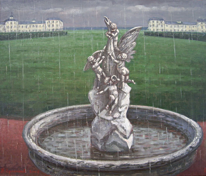 Дождь в усадьбе, Виталий Ермолаев