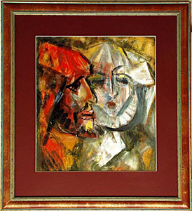 Faust and Margarita (framed)