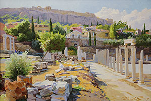 The Roman Forum in Athens