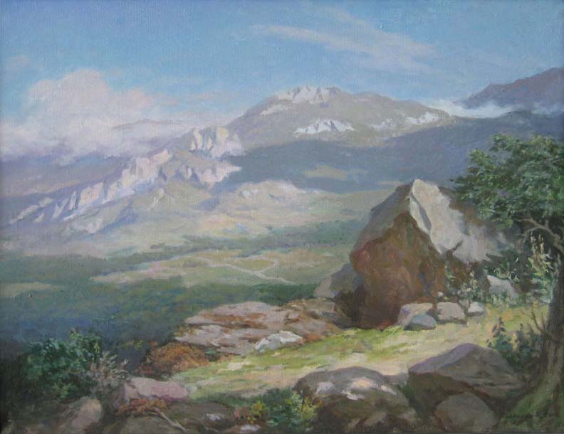Crimean mountains, Nikolai Pavlenko