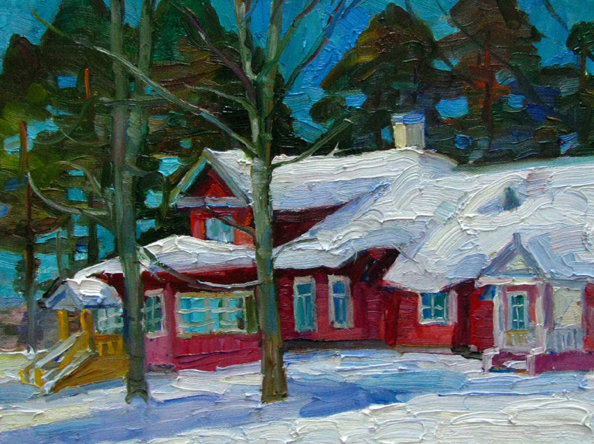 The red house, Natalia Britova