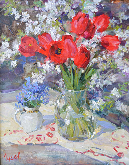 Tulips, Vladimir Gusev