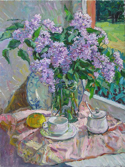 Lilac with lemon, Sergei Chaplygin