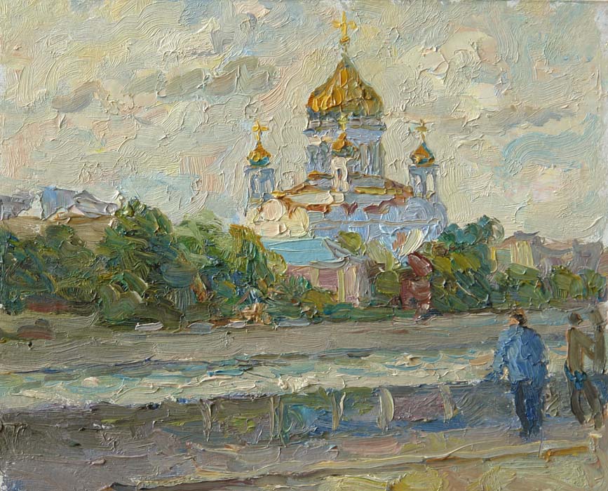 Quay Moscow-river, Sergey Samoilenko