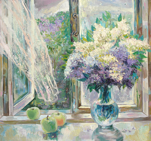 The lilac on a sun, Maria Andreeva