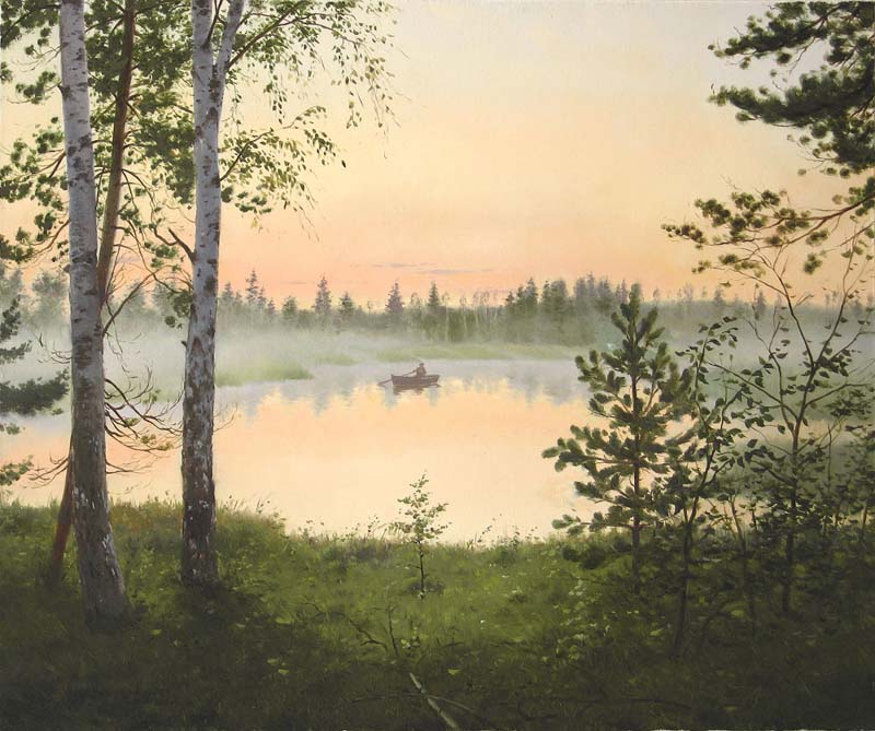 At dawn, Vladimir Aleksandrov