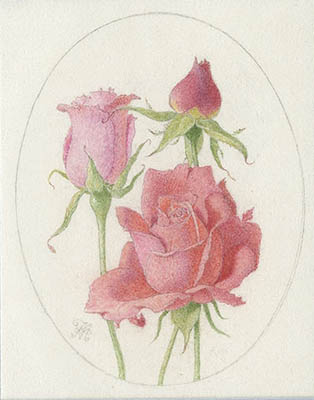 Roses, Alexsandr Mukhin-Cheboksarsky