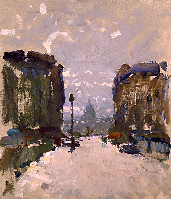 The view of Sorbonne, Bato Dugarzhapov