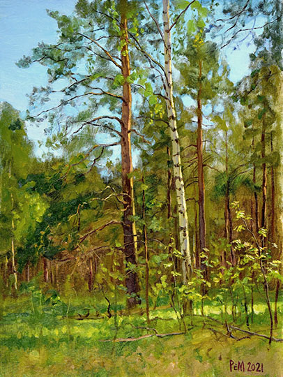 In the forest in May. Etude, Rem Saifulmulukov