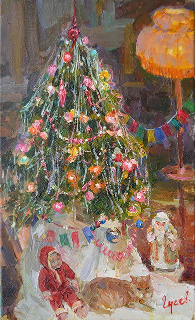 Christmas tree, Vladimir Gusev