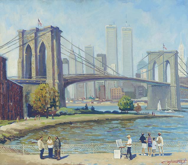 The Brooklyn bridge, Peter Stronsky