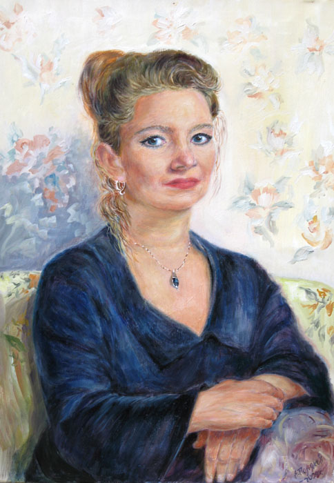 Spouse's portrait, Andrei Polyakov