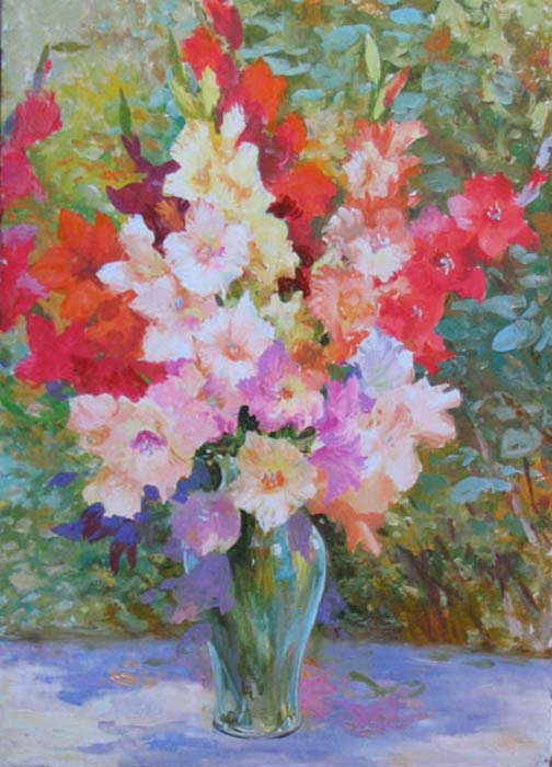 Gladioluses, Nickolay Komarov