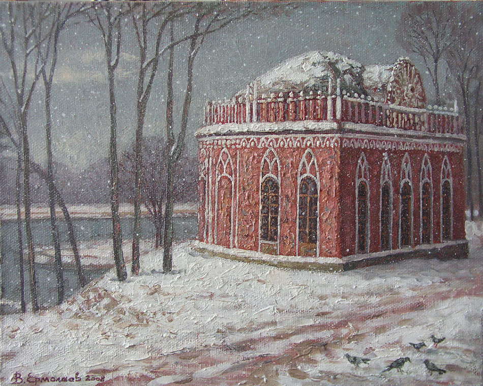 Small palace in Tsaricyno manor, Vitaly Ermolaev