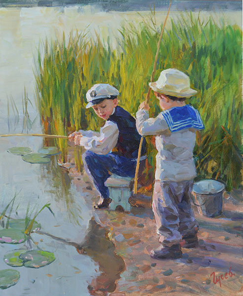 Fishermen, Vladimir Gusev