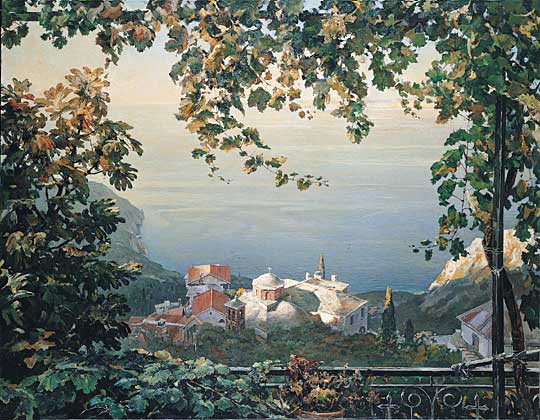 Mount Athos. St. Anne cell, Vassily Nesterenko