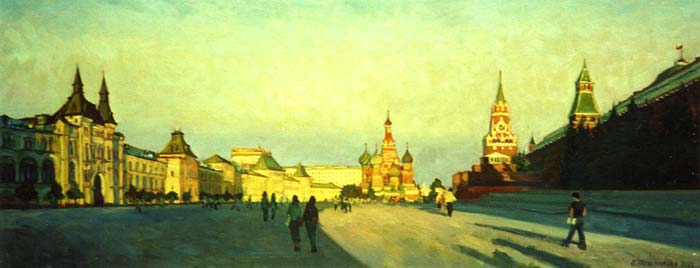 Red Square (the right part), Olga Melnikova
