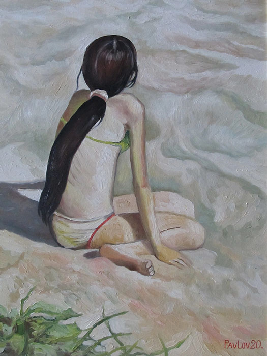 The girl by the sea, Dmitri Pavlov
