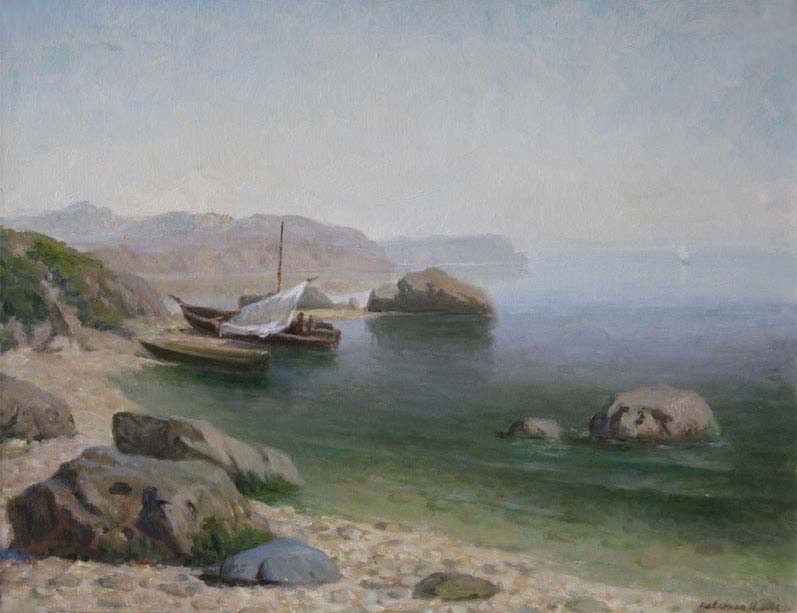 Calm on the sea, Nikolai Pavlenko