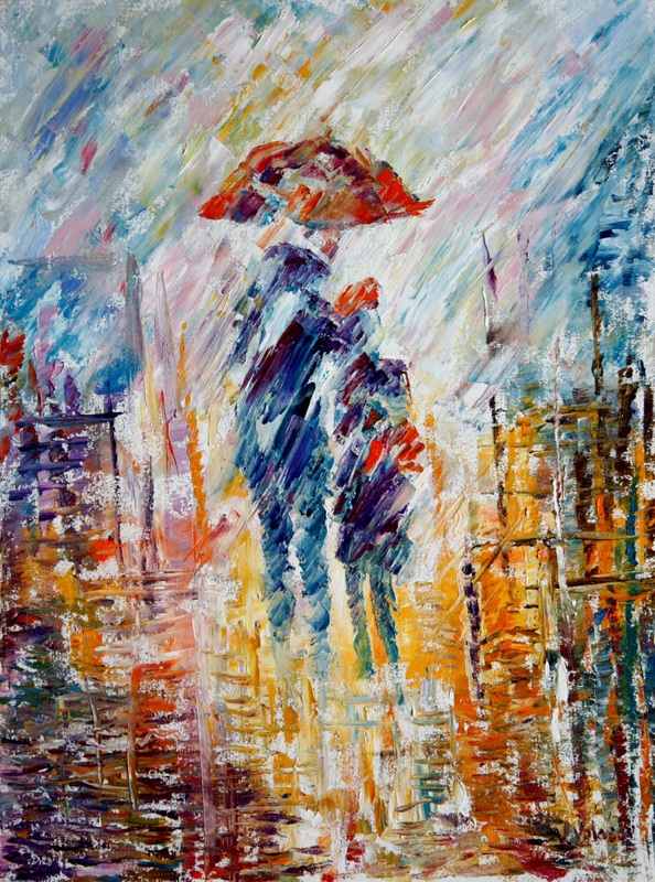 Two in the rain, Vladimir Volosov