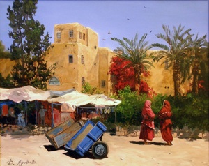 The market. Tunis
