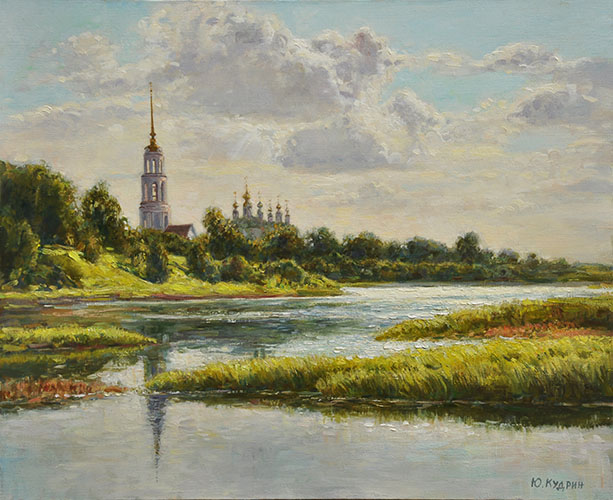 View of the Shuya bell tower, Yuri Kudrin