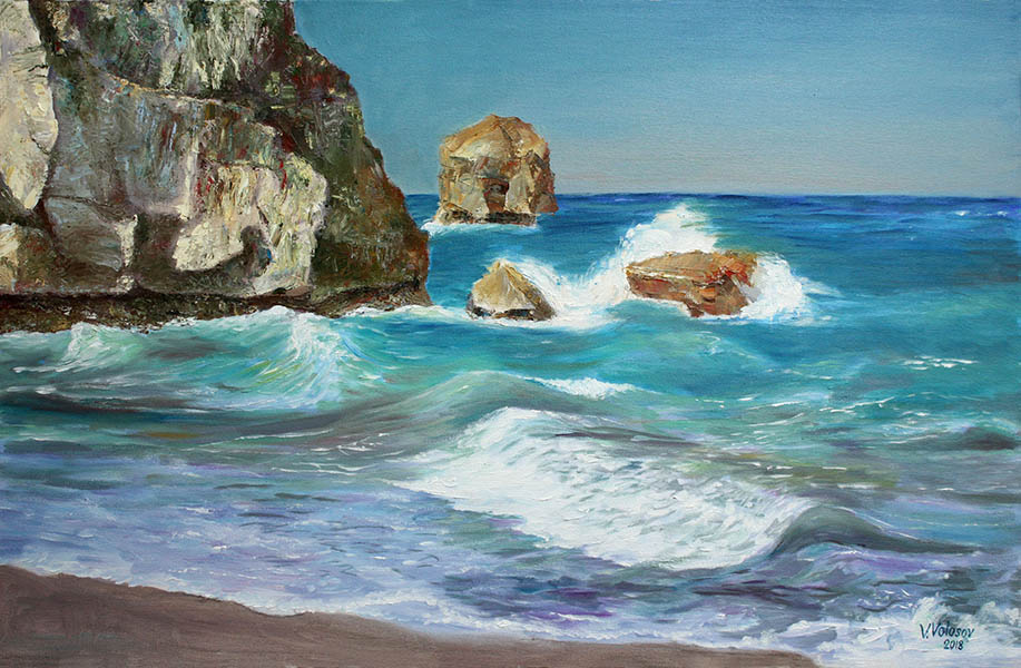 Blue waters of Bermuda, Vladimir Volosov