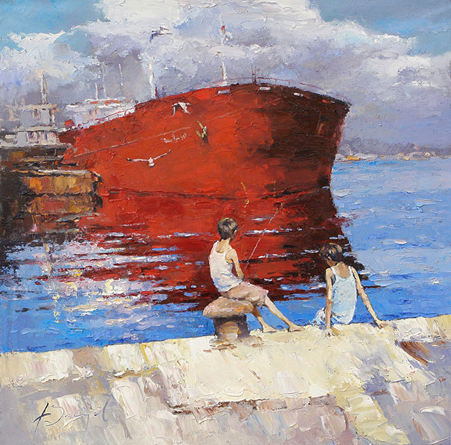 In the port (to order), Alexi Zaitsev