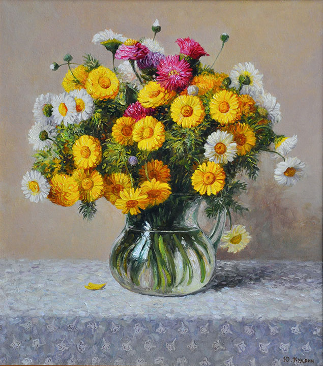Solar flowers, Yuri Kudrin