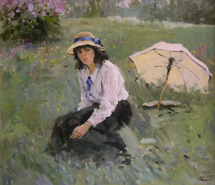 June. In park, Eugeni Malykh