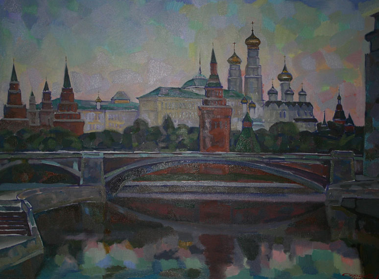 Dawn on The Moscow-river, Peter Stronsky