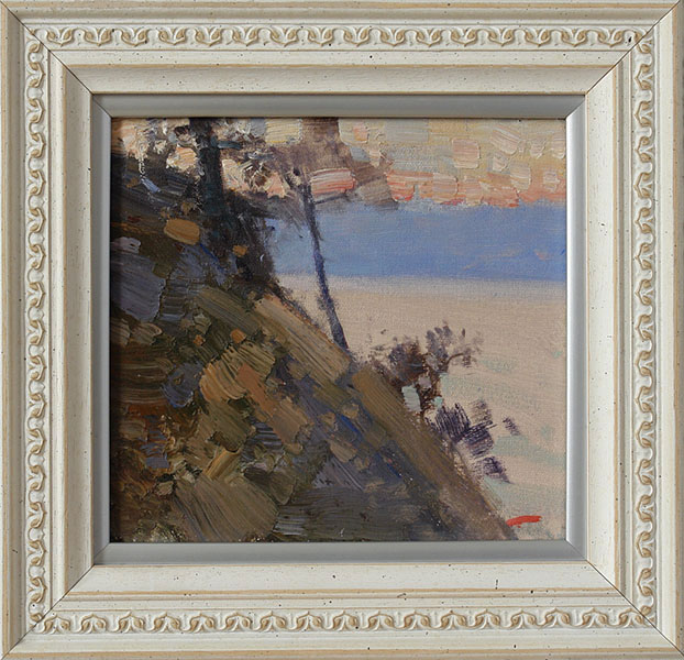 Delight. Baikal, Bato Dugarzhapov- painting with the Baikal coast, modern impressionism