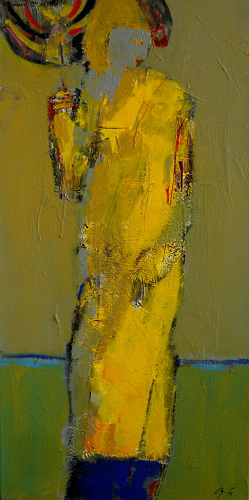 Yellow figure, Andrey Aranyshev
