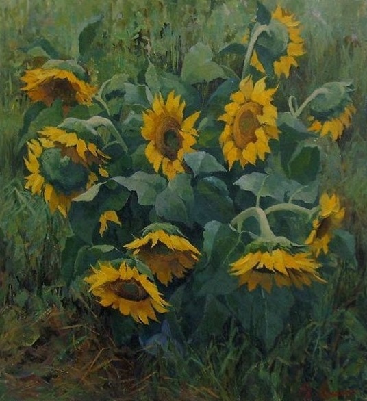 Sunflowers #2, Victor Dovbenko