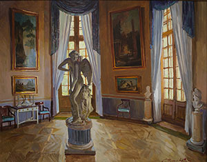 North Hall of Hubert Robert in Arkhangelskoye manor