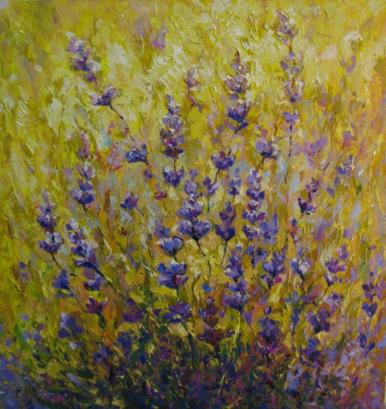 Sun and lavender, Natalia Kahtyurina