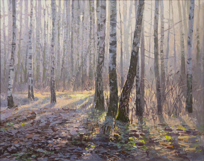 Апрель в лесу, Сергей Ульяновский
