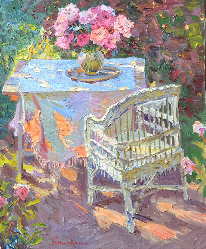 Evening shadows, Evgeny Balakshin