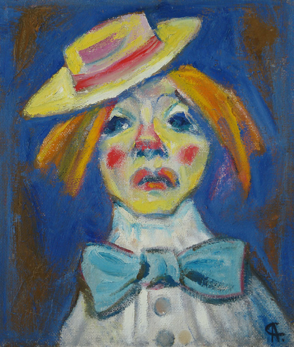 The red clown, Alexander Sapozhnikov