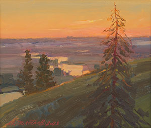 Sunset in Urzhum
