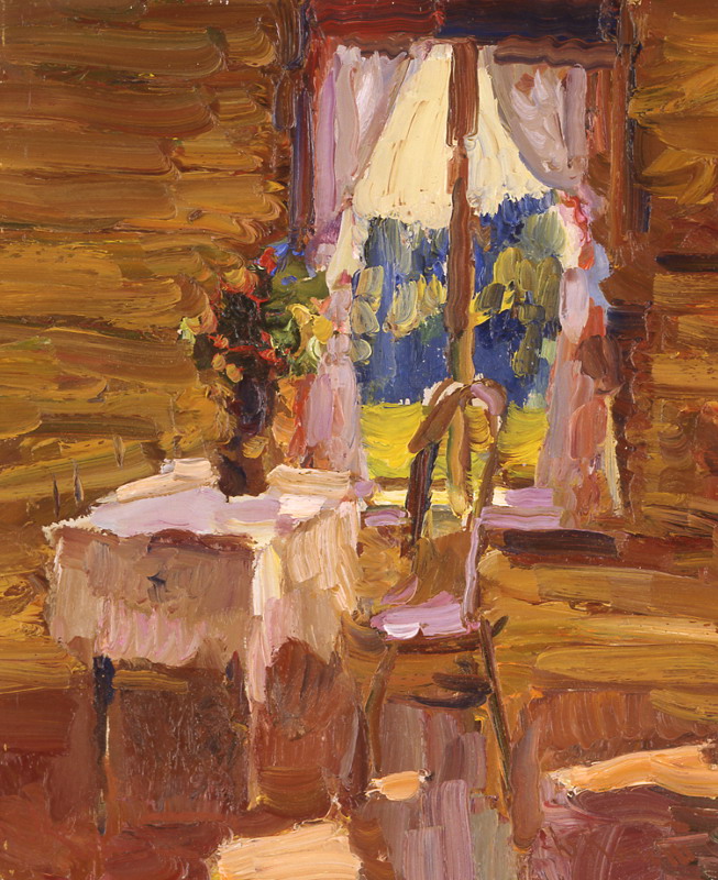Summer interior, Yuri Konstantinov