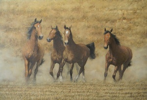 Бегущие лошади