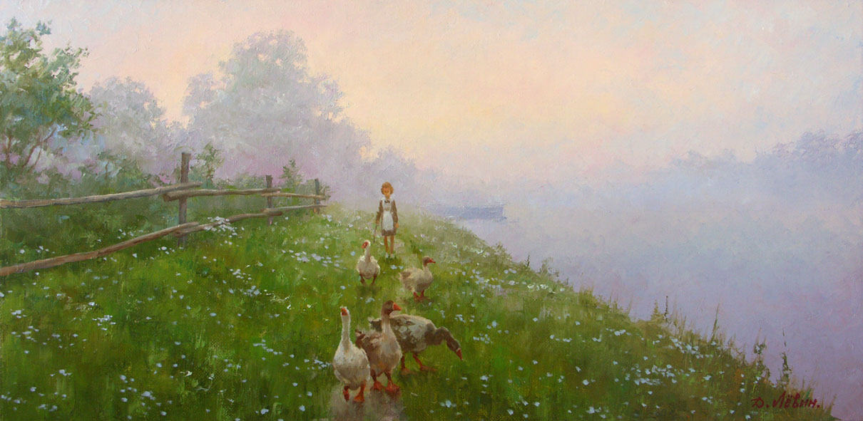Grandma geese, Dmitry Levin