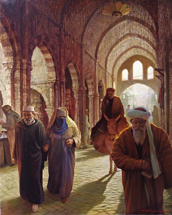Bazaar in the Medina, Stanislav Plutenko