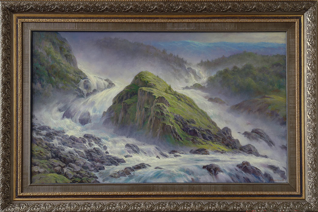 Norway. Lotefossen waterfall, George Dmitriev