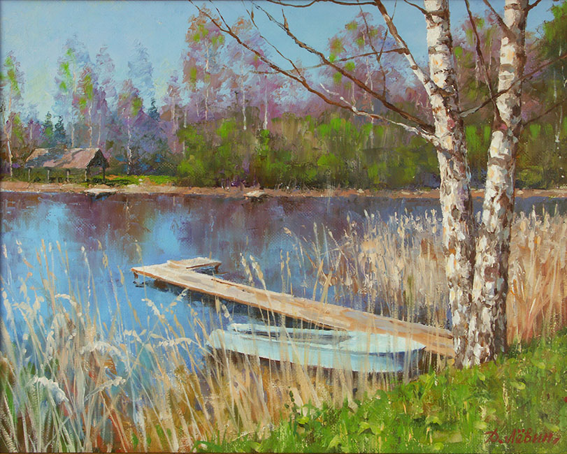 Май на академической даче, Дмитрий Лёвин