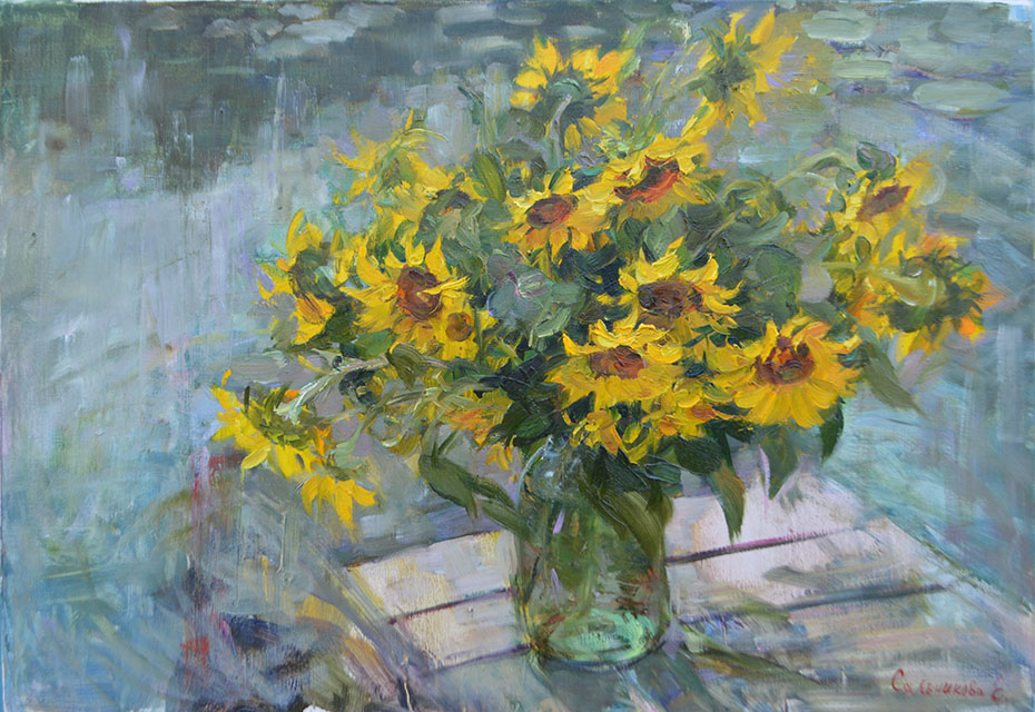 Sunflowers, Elena Salnikova