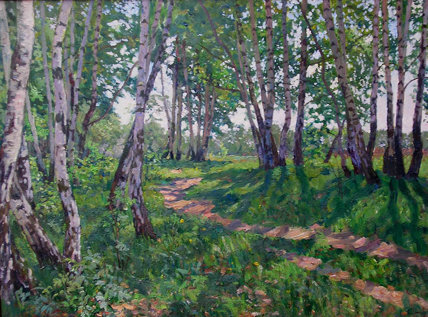May. Birches, Sergei Chaplygin