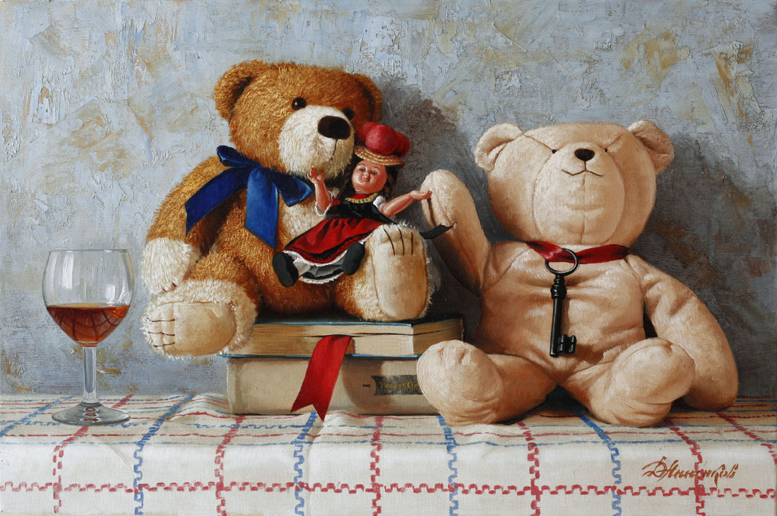 Masha and bears, Dmitri Annenkov