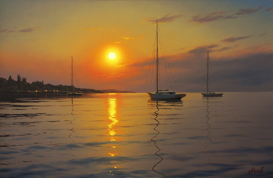 Sunset, Alexey Adamov